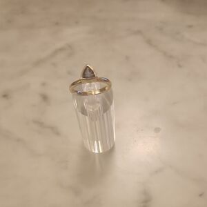 Elegant Gold and Silver Women's Ring